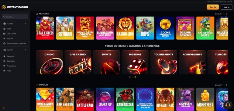 كازينو لبنان اون لاين Instant Casino