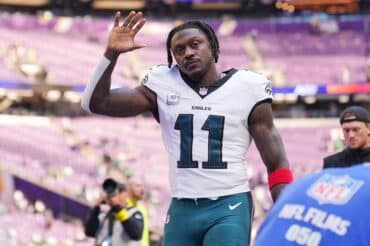 Eagles WR A.J. Brown is expected to be traded in the 2026 offseason.