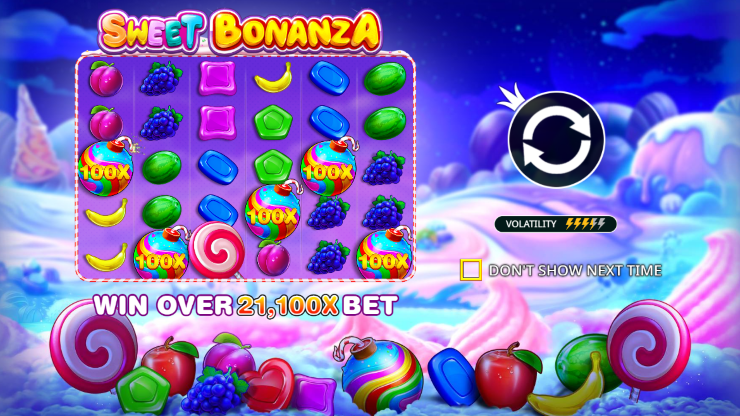 Sweet Bonanza Slot Image