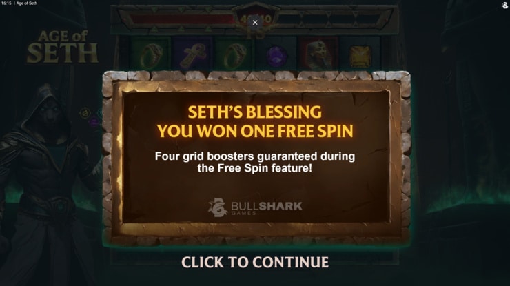 Age of Seth bonus unlock
