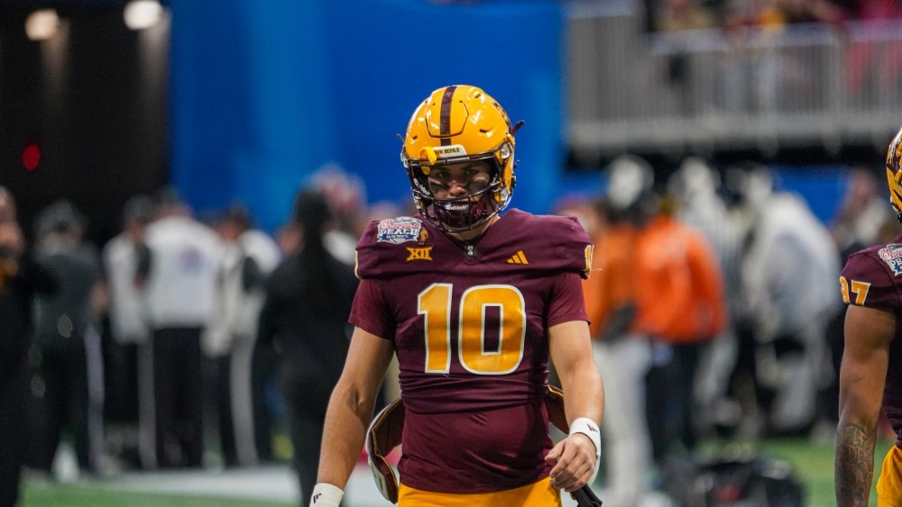 ASU QB Sam Leavitt expected to enter transfer portal after season-ending injury