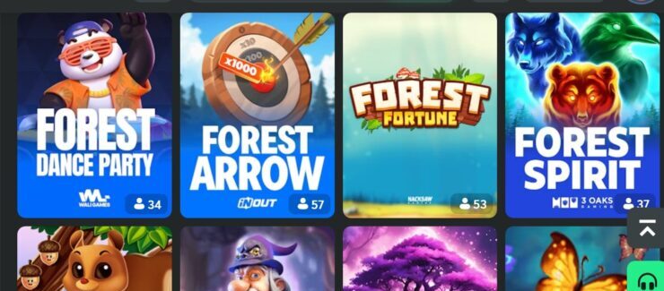 BC.Game's Forest Arrow casino game