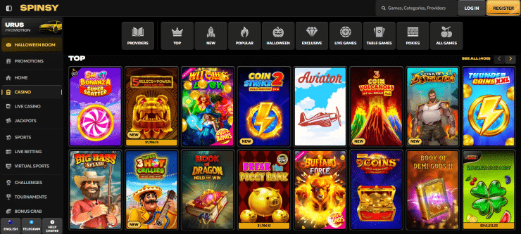Best High Payout Online Casinos Spinsy
