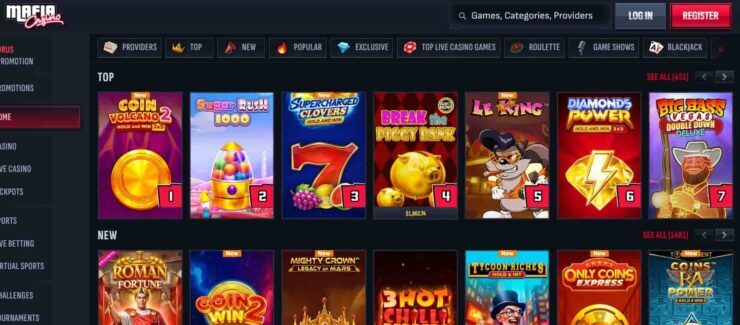 Best online casino game in Australia at Mafia Casino