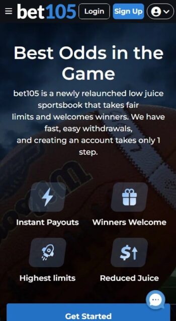 Bet105 betting app