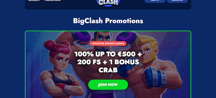 BigClash offers 100s of live casino games for players to enjoy