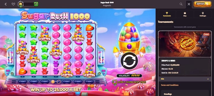 Step 4; Start playing your favourite games available on online casinos in Ontario