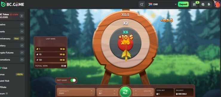 Forest Arrow casino game