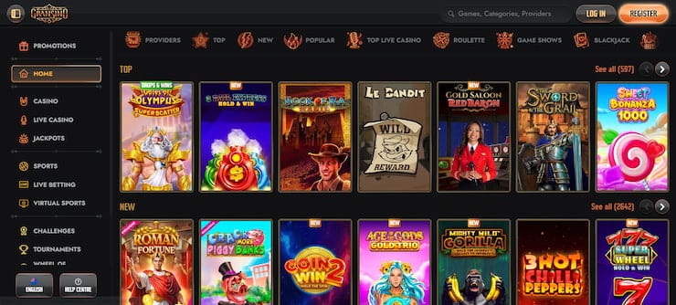 Gransino offers great crypto poker options, as well as 12,000 other new online casino games to choose from