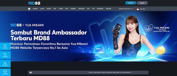 MD88 Terbaik untuk Promo dan Bonus Besar