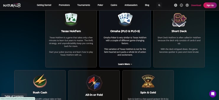Natural8 features the highest Malaysia poker rakeback at 60%