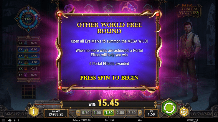 Rich WIlde and the Tome of Madness Other World Feature Launch