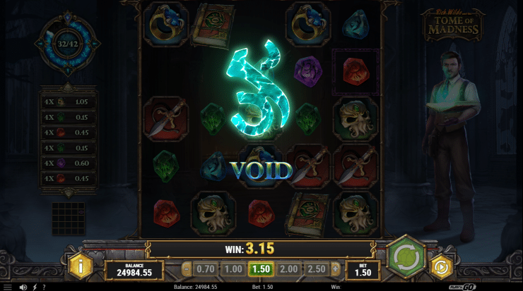 Rich Wilde and the Tome of Madness Void Feature