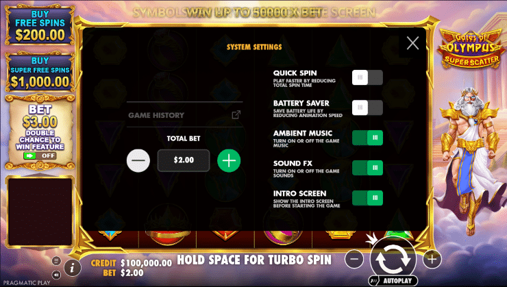 Step 2 set your bet amount