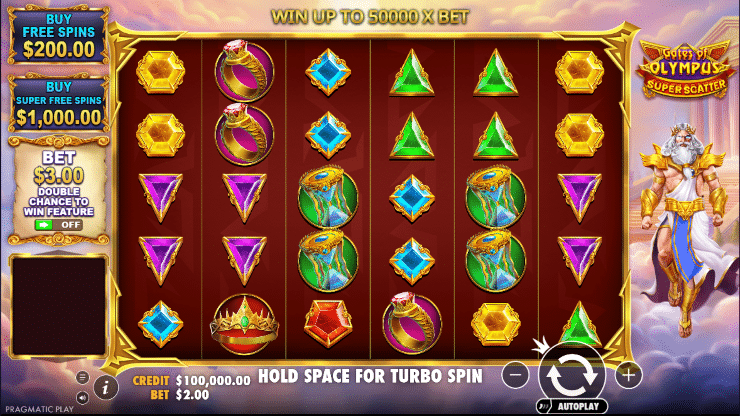 Step 3 Press the Play Button to set the game in motion