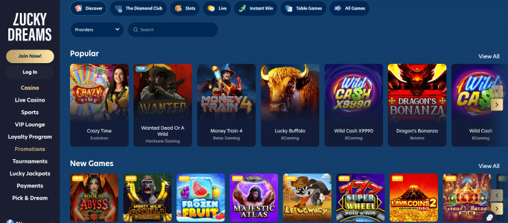 Step 4 Play casino games