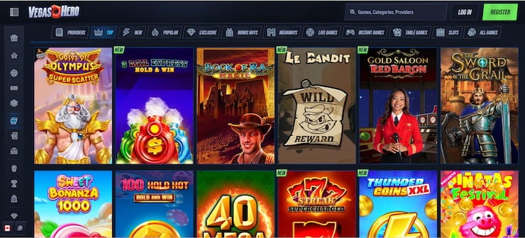 Vegas Hero features plenty of free spins for players using online casinos in Ontario