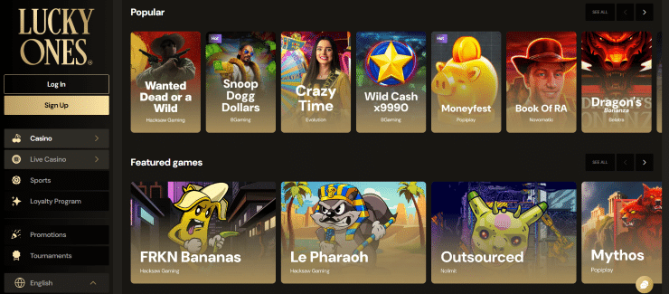 Visit LuckyOnes for top casino gaming in the UAE