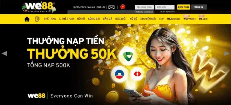 We88 - “Hắc mã” trong làng cá độ trực tuyến