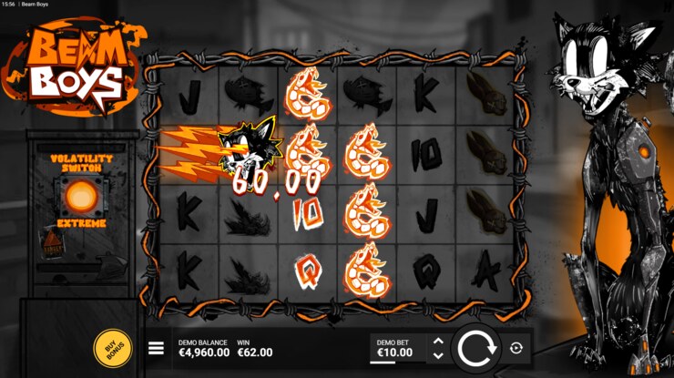Wilds and free spins offer bigger Beam Boys wins