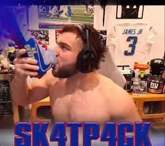 Cam Skattebo Drinks From His Shoe on Twitch and NFL Fans Lose It