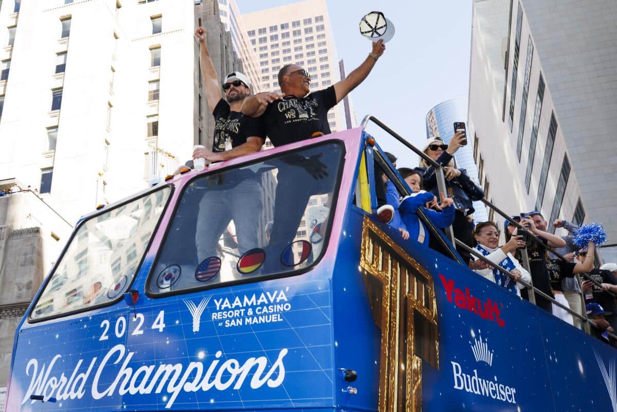 Dodgers 2025 Parade: Back-to-Back Champs Power City-Wide Celebration -  Sportscasting | Pure Sports