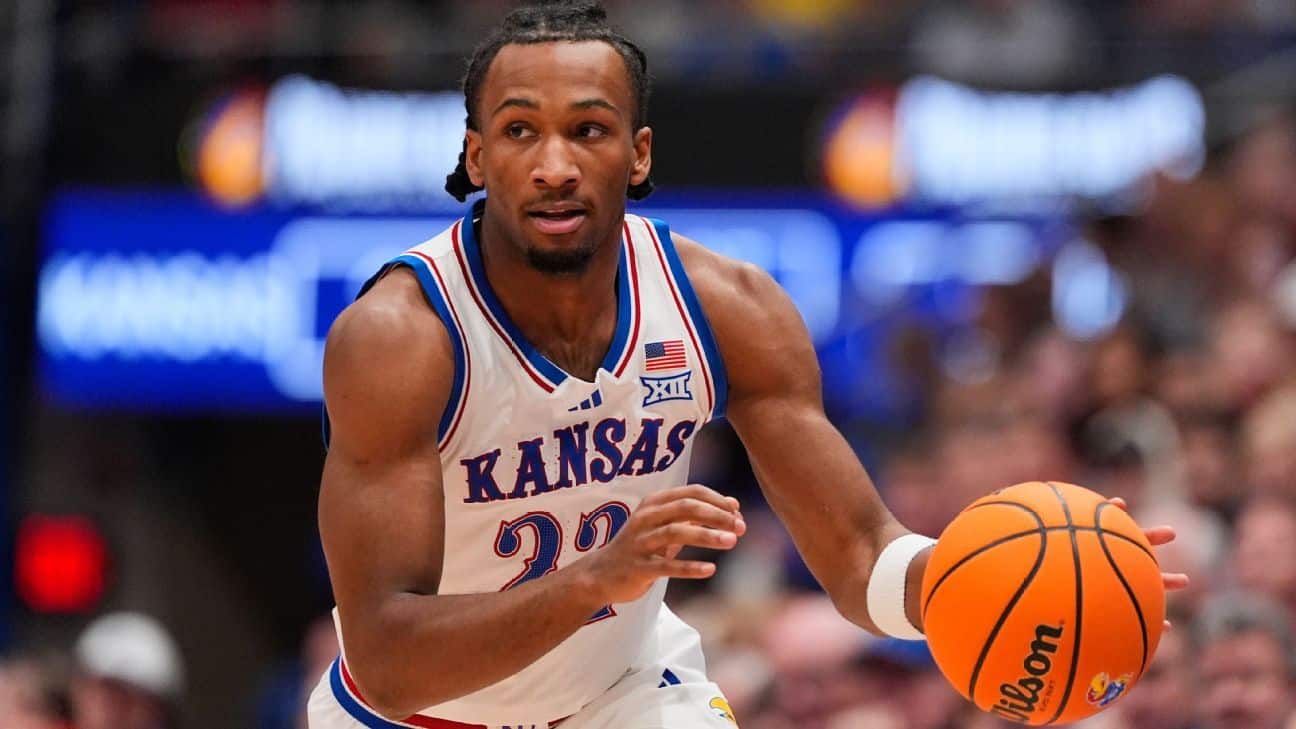 Kansas freshman Darryn Peterson to miss key games with hamstring issue