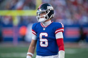 Michael Strahan and Danny Kanell mix words on Giants’ Jaxson Dart evaluation