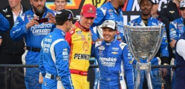 Joey Logano Kyle Larson