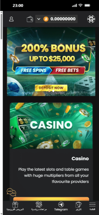 الإيداع في الكازينو الأونلاين