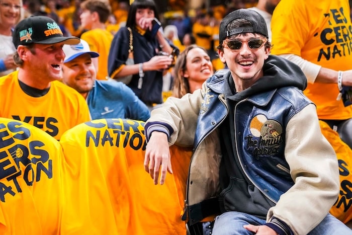 Timothée Chalamet Talks Bautista & College GameDay With Cody Rhodes