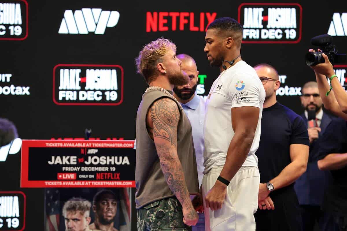 How To Bet On Jake Paul vs. Anthony Joshua in Florida