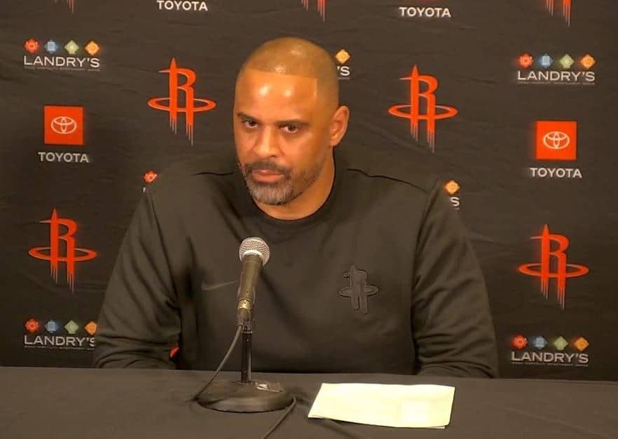 WATCH: Rockets’ Ime Udoka Lashes Out At Refs After OT Loss