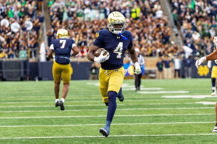 Jeremiyah Love: Notre Dame RB Declares For 2026 NFL Draft