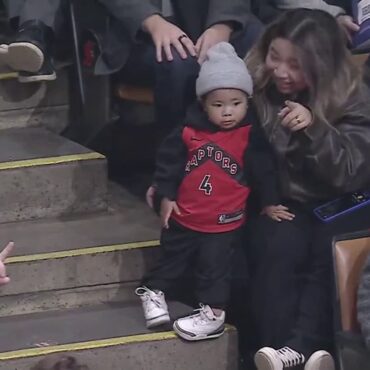 Watch: Young Raptors Fan Steals The Show With Adorable Dance Moves
