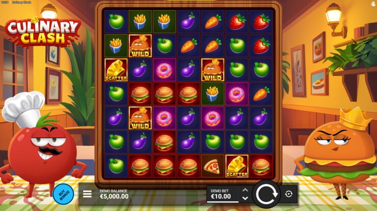 Set stake value at Culinary Clash