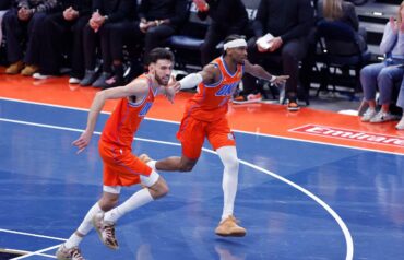 Shai Gilgeous-Alexander and Chet Holmgren, NBA awards