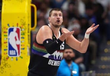 WATCH Timberwolves Anthony Edwards Tries To Psych Out Nuggets Nikola Jokic Before Free Throw Attempt In OT
