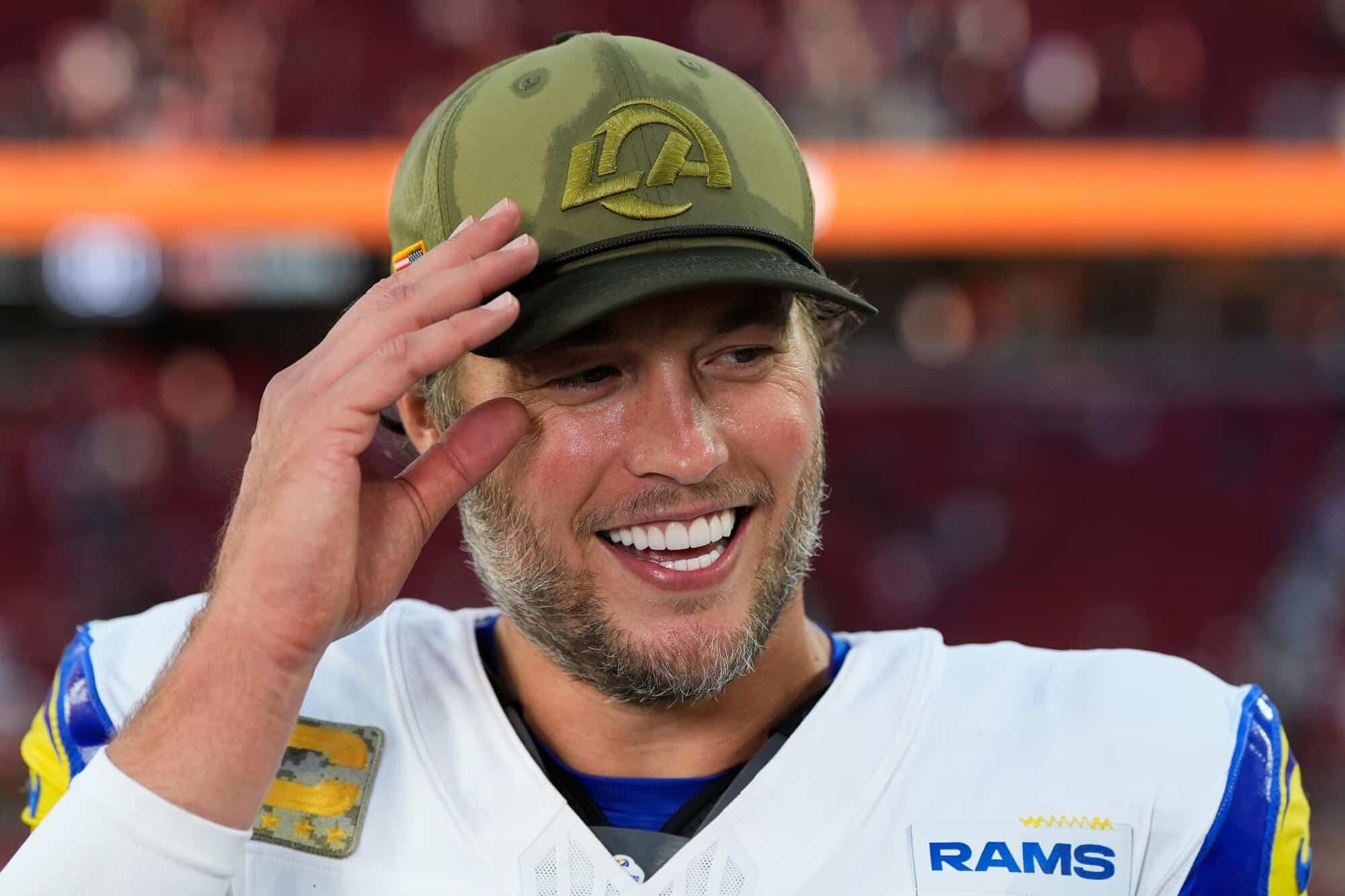 NFL MVP Race Week 15 Update: Matthew Stafford Reclaims The Lead From Drake Maye