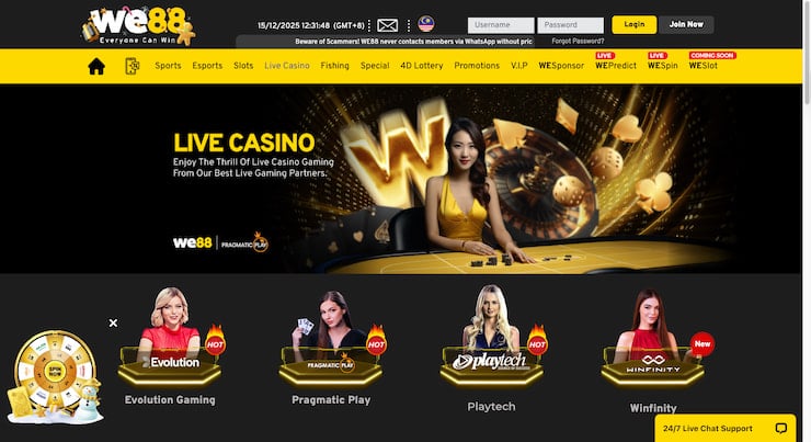 We88 - one of the best online casinos in Thailand