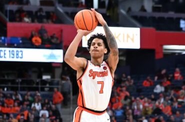 Carmelo Anthony Says It’s ‘Fulfilling’ Watching His Son Kiyan Play At Syracuse