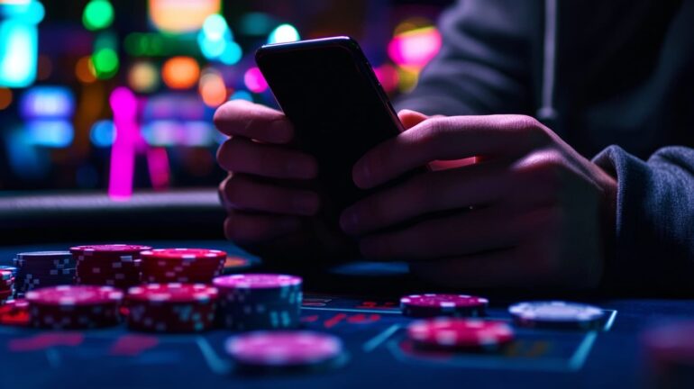 crypto poker sites accessible on a smartphone