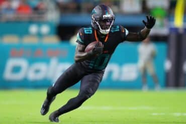 The KC Chiefs and L.A. Chargers lead the list of landing spots for Tyreek Hill after his Dolphins' release.