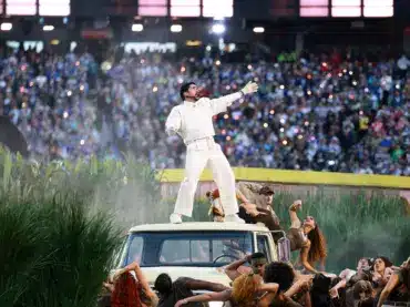 Trump Super Bowl Party Caught Watching Bad Bunny Instead Of Turning Point USA Halftime Show