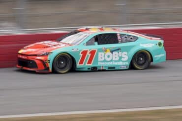NASCAR Cup Series Cook Out Clash: Denny Hamlin Driving Hurt, Places P6 In Final Practice At Snowy Bowman Gray Stadium