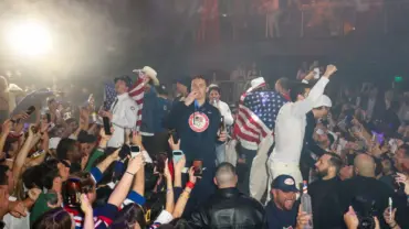 WATCH: Miami Strippers Pause for the National Anthem During Team USA Gold Medal Rager