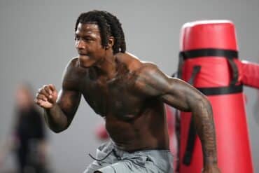 Arvell Reese OSU Pro Day