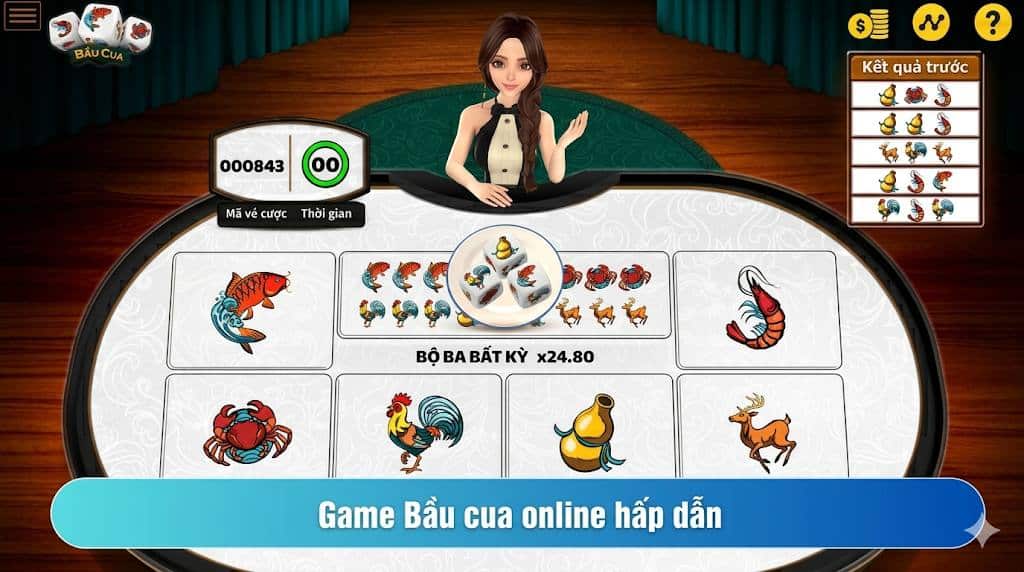 Bầu Cua Cá Tôm online hấp dẫn, dễ tiếp cận