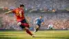 Spain and Uruguay players competing during intense 2026 FIFA World Cup Group H match action