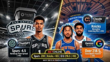 ChatGPT vs Claude vs Gemini: San Antonio Spurs vs New York Knicks Betting Picks and Best Bets